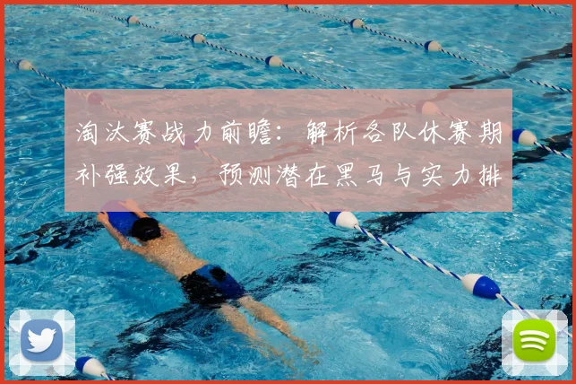 淘汰赛战力前瞻：解析各队休赛期补强效果，预测潜在黑马与实力排名